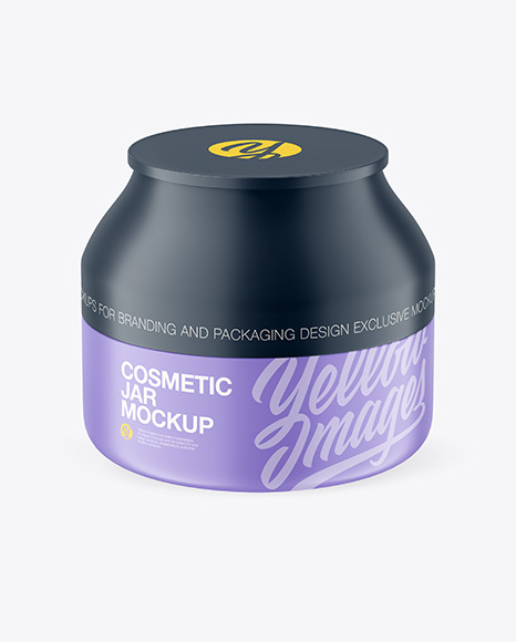 Cosmetic Jar Mockup