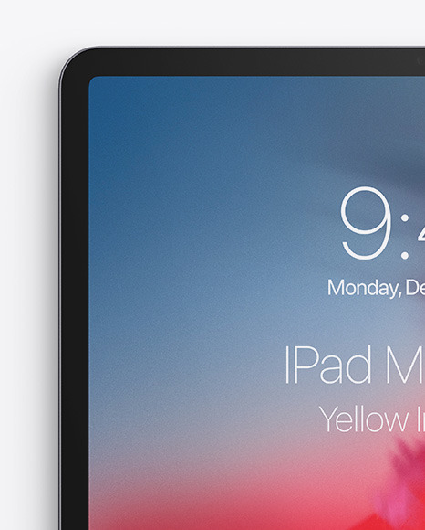 Apple iPad Pro w  Pen Mockup PSD #3