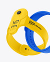 Two Fitness Silicone Bracelets Mockup