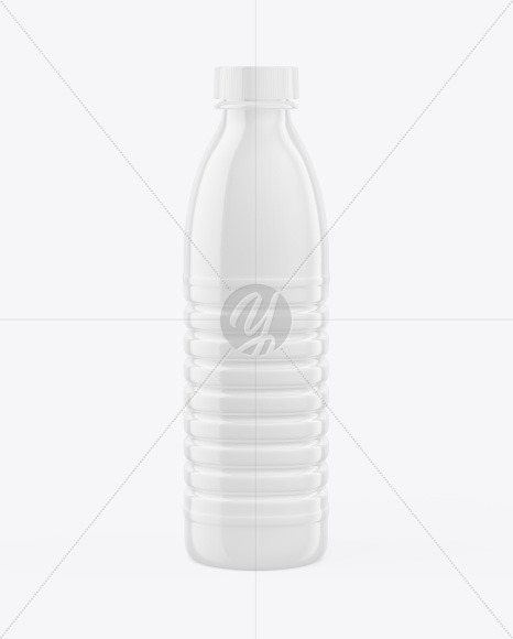Glossy Drink Bottle Mockup Glossy Drink Bottle Mockup
