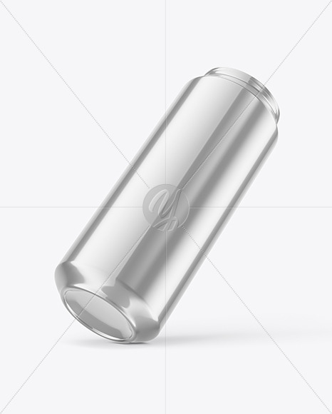 500ml Glossy Metallic Drink Can Mockup 500ml Glossy Metallic Drink Can Mockup