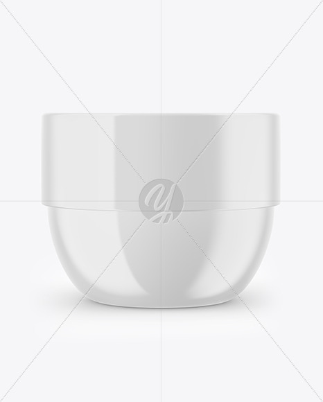 Glossy Plastic Jar Mockup Glossy Plastic Jar Mockup