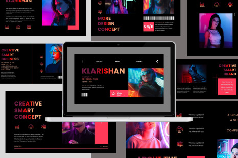 Klarishan - Creative Business Google Slide Template