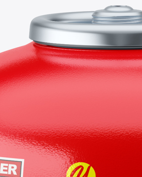 100g Gas Canister Mockup PSD #2