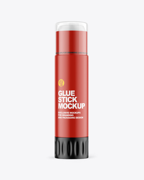 Matte Glue Stick Mockup