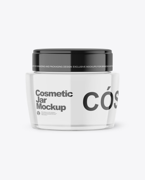Cosmetic Jar Mockup