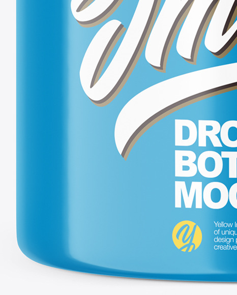 Glossy Dropper Bottle Mockup PSD #6
