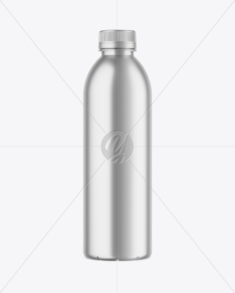 Metallic Plastic Bottle Mockup Metallic Plastic Bottle Mockup