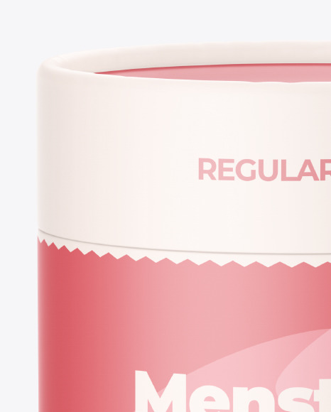 Menstrual Cup with Tube Mockup PSD #1