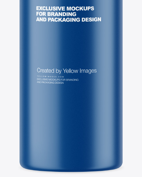 Matte Plastic Bottle Mockup PSD #7