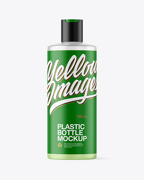 Frosted Soap Plastic Bottle Mockup
