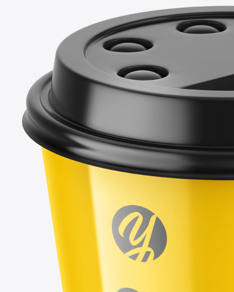 Glossy Coffee Cup Mockup PSD #3