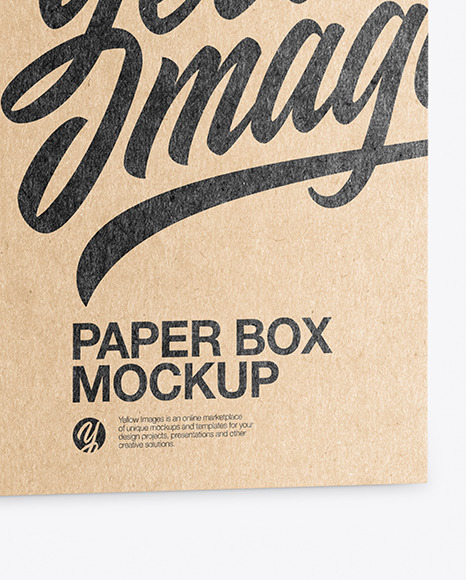 Matte Plastic Jar with Kraft Box Mockup PSD #7