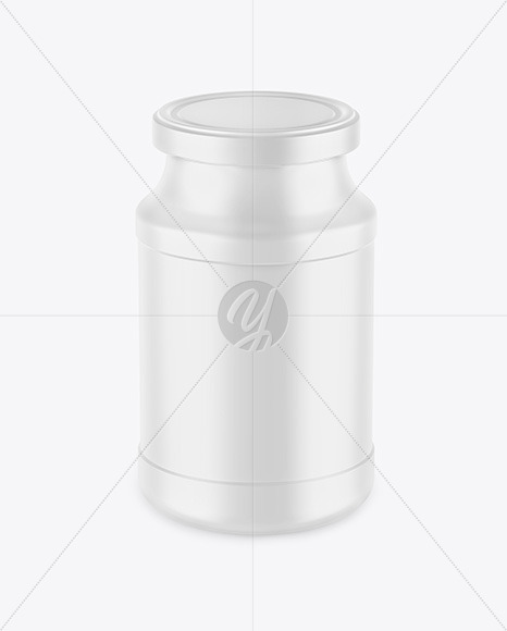 Plastic Sauce Jar Mockup PSD #3
