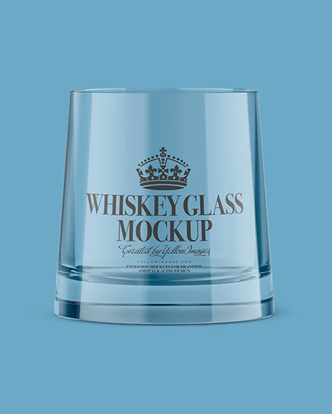 Whisky Glass Mockup PSD #5