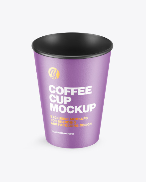 Paper Coffee Cup Mockup PSD #4