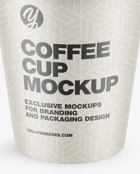 Paper Coffee Cup Mockup PSD #5