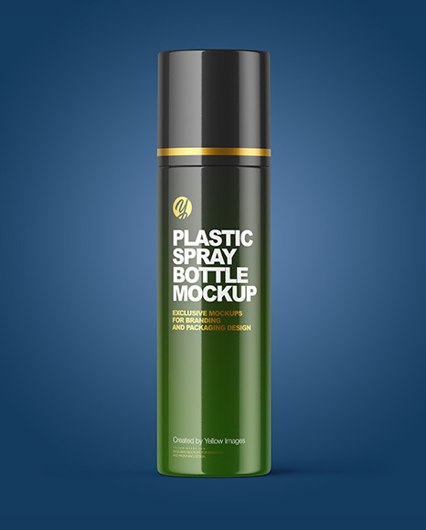 Glossy Cosmetic Bottle Mockup PSD #6