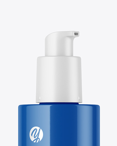 Glossy Cosmetic Bottle Mockup PSD #5