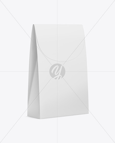 Download Paper Bag Mockup Front View In Bag Sack Mockups On Yellow Images Object Mockups