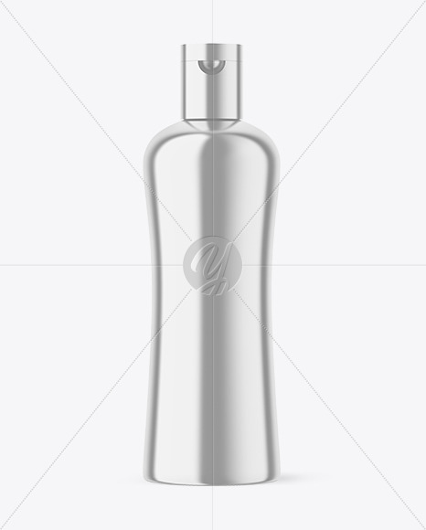 Metallic Cosmetic Bottle Mockup PSD #3