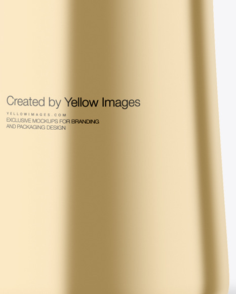 Metallic Cosmetic Bottle Mockup PSD #1