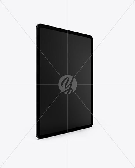 iPad Pro Space Gray Mockup PSD #3