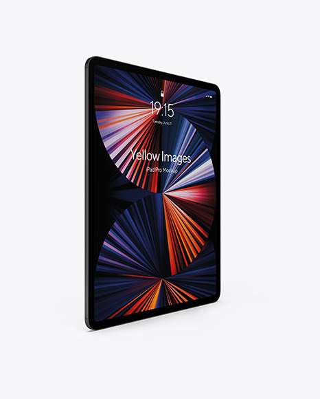 iPad Pro Space Gray Mockup