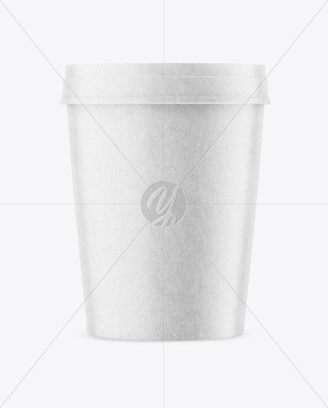 Kraft Ice Cream Cup Mockup Kraft Ice Cream Cup Mockup