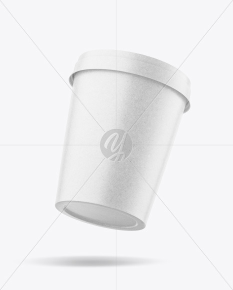 Kraft Ice Cream Cup Mockup Kraft Ice Cream Cup Mockup