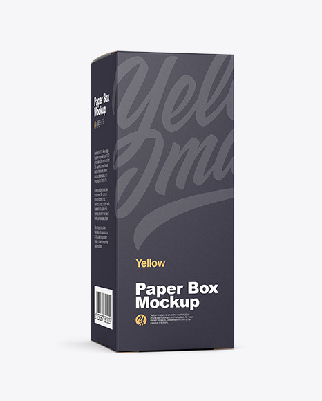 Download Metallic Stick Sachet W Paper Box Mockup In Box Mockups On Yellow Images Object Mockups