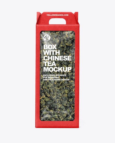 Kraft box with tea