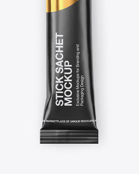 Matte Stick Sachet Mockup PSD #5