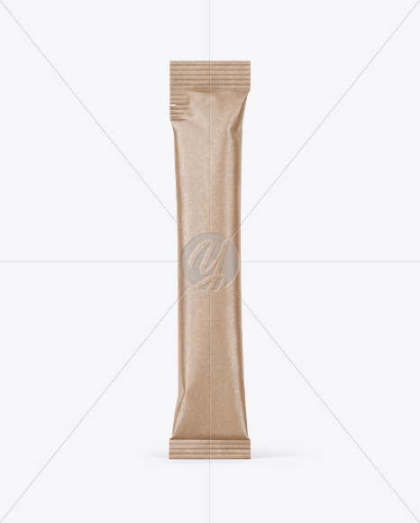 Kraft Stick Sachet Mockup PSD #3