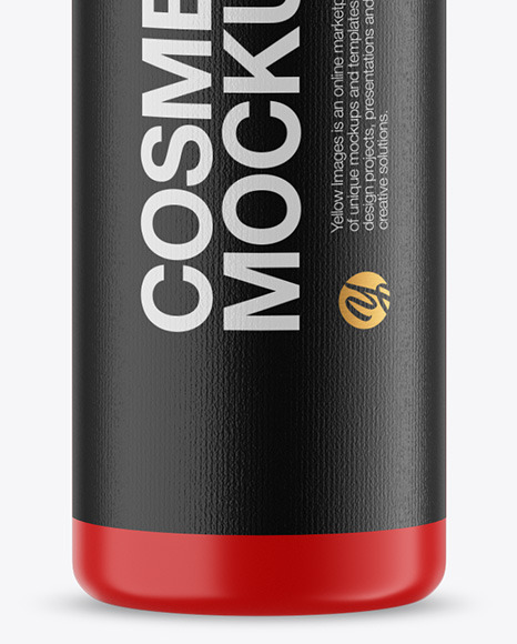 Matte Cosmetic Bottle Mockup PSD #1