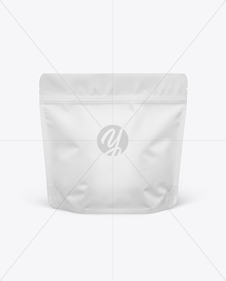 Download Matte Coffee Bag Mockup In Bag Sack Mockups On Yellow Images Object Mockups