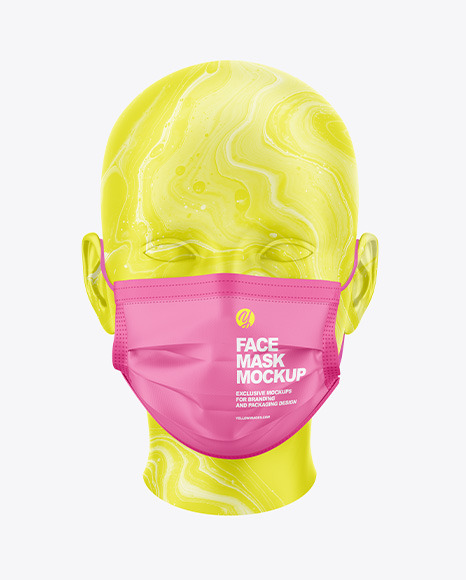 Face Mask Mockup