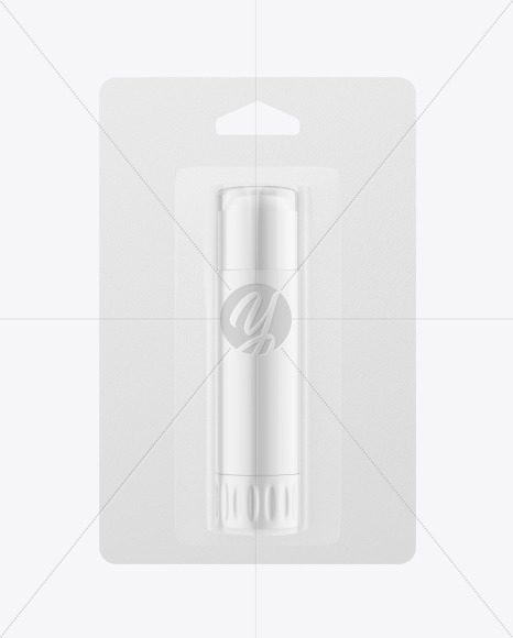 Matte Glue Stick Blister Pack Mockup PSD #3