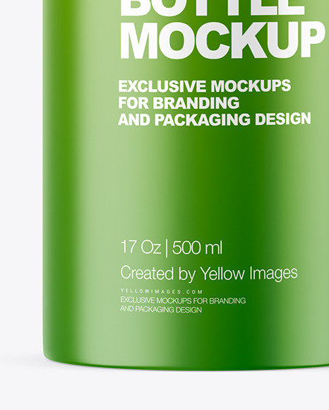 Matte Sport Bottle Mockup PSD #6