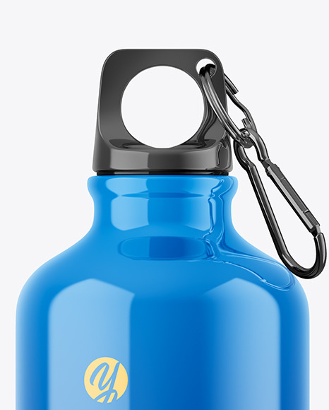 Download Glossy Sport Bottle Mockup In Bottle Mockups On Yellow Images Object Mockups