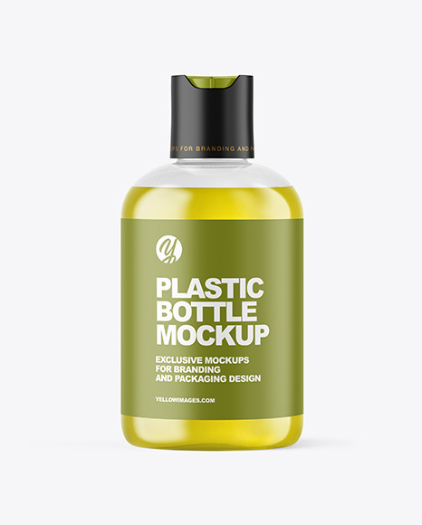 Color Liquid Cosmetic Bottle with Box Mockup PSD #1