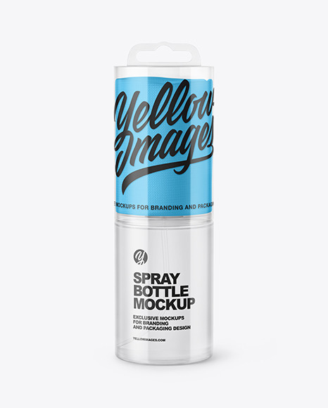 Clear Cleaning Kit Mockup