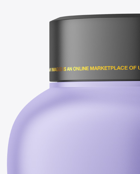 Matte Cosmetic Jar Mockup PSD #3