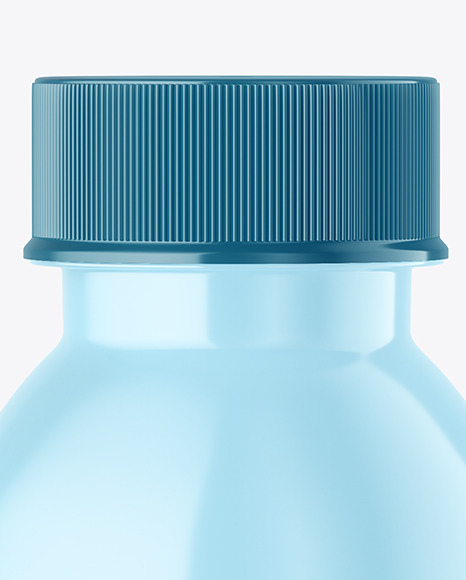 Glossy Plastic Jar Mockup PSD #1