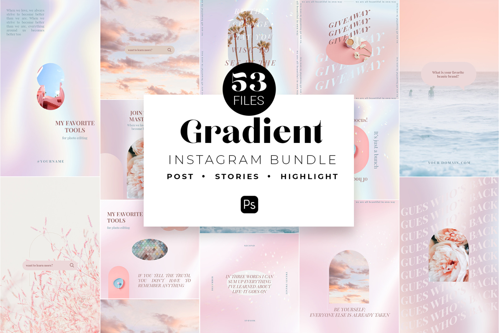 instagram gradient photoshop download