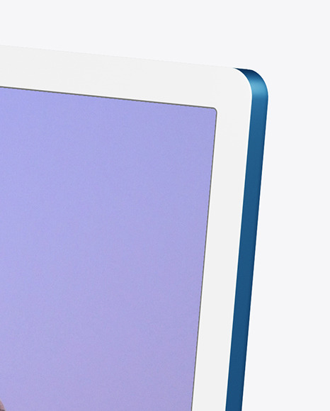 All colors iMac 2021 Mockup PSD #6