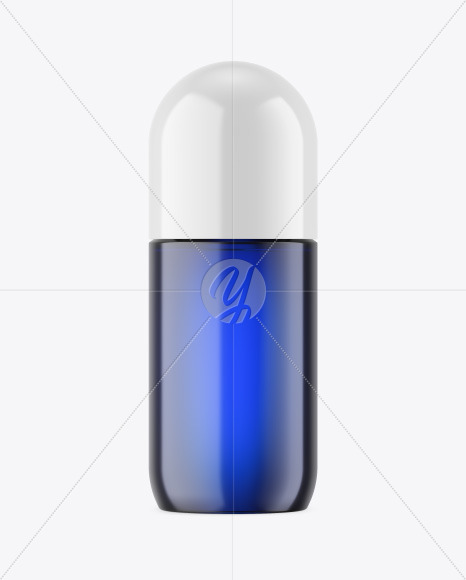 Blue Roll-On Deodorant Mockup Blue Roll-On Deodorant Mockup
