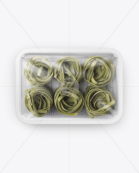 Download Tray With Ravioli Mockup In Tray Platter Mockups On Yellow Images Object Mockups