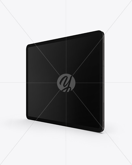 iPad Pro Space Gray Mockup PSD #3