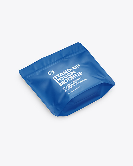 Download Matte Stand-up Pouch Mockup PSD Mockups by Andrii Gapon